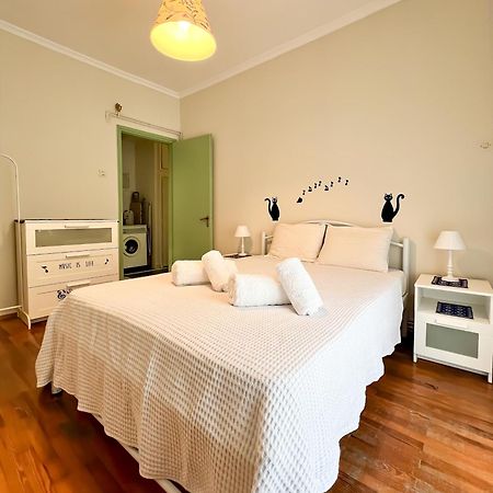 Sonia'S Skg 3 Bedroom Family Apartment - Near Metro Szaloniki Kültér fotó