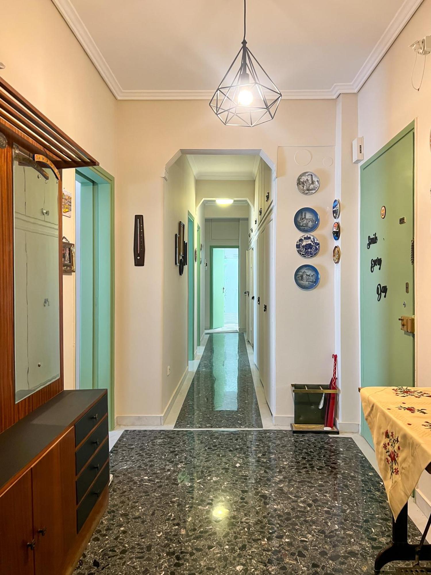 Sonia'S Skg 3 Bedroom Family Apartment - Near Metro Szaloniki Kültér fotó