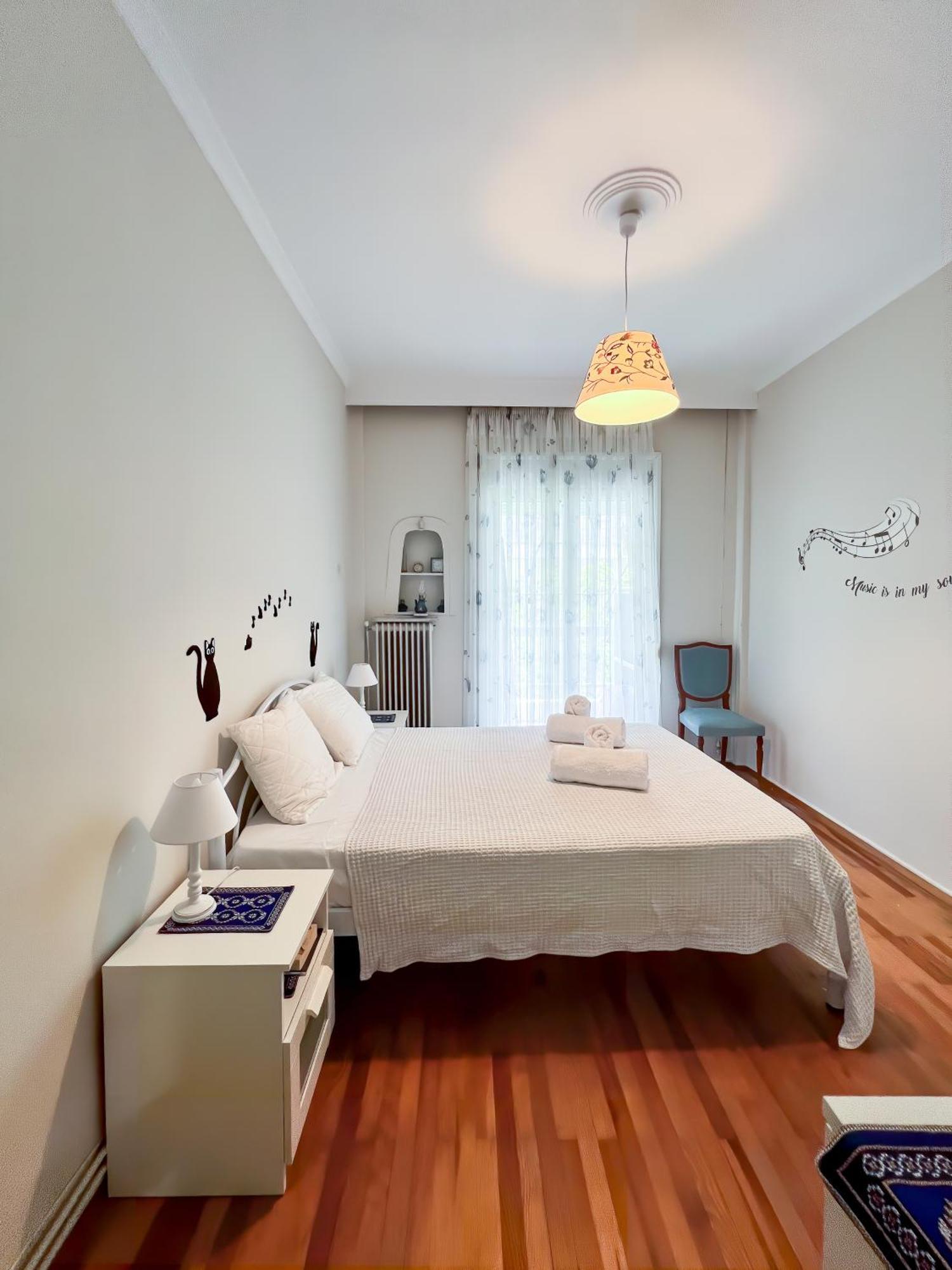 Sonia'S Skg 3 Bedroom Family Apartment - Near Metro Szaloniki Kültér fotó
