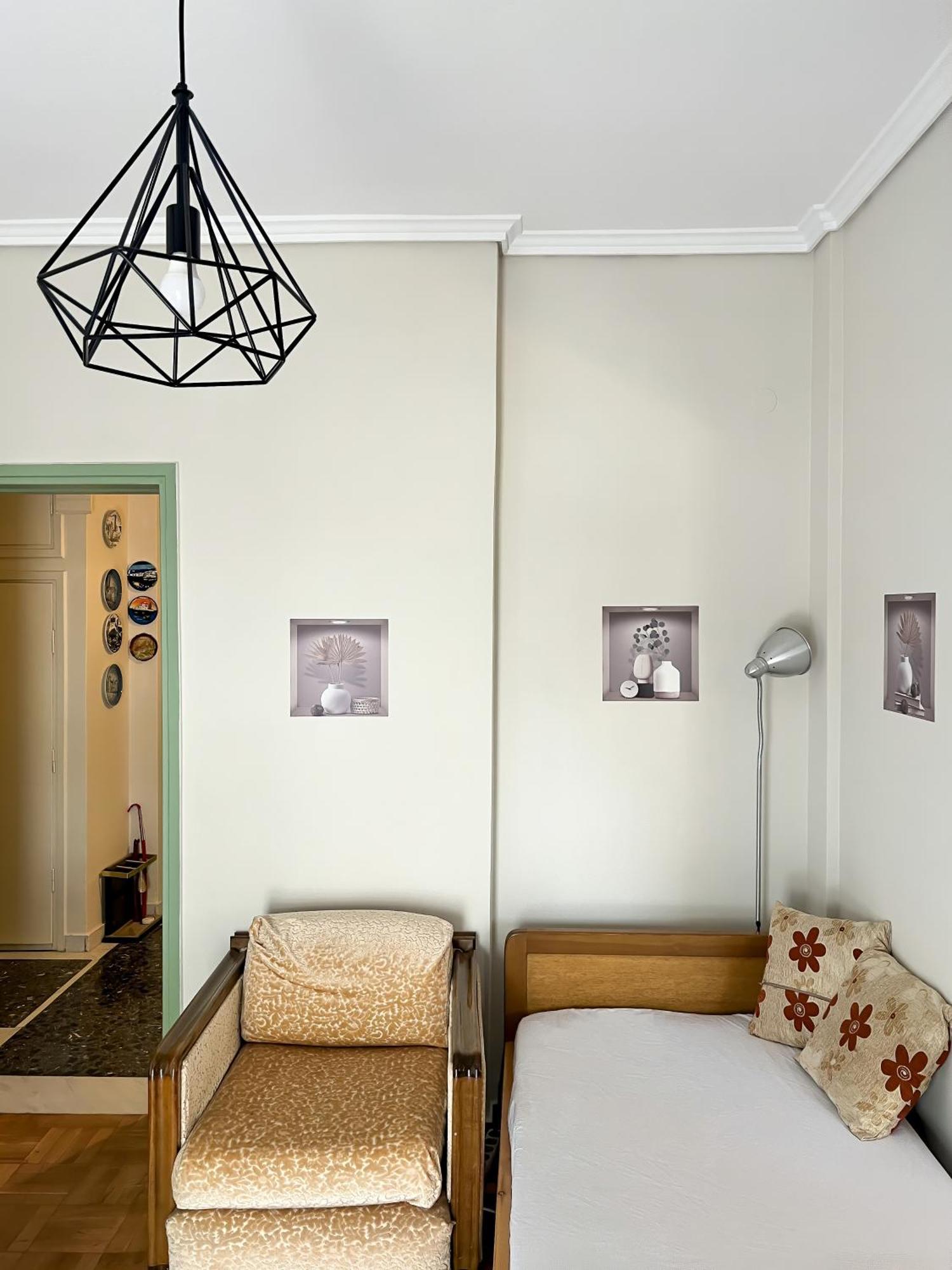 Sonia'S Skg 3 Bedroom Family Apartment - Near Metro Szaloniki Kültér fotó